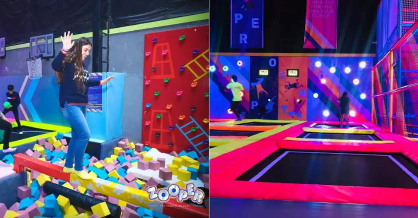 Zooper India trampoline park Gurgaon