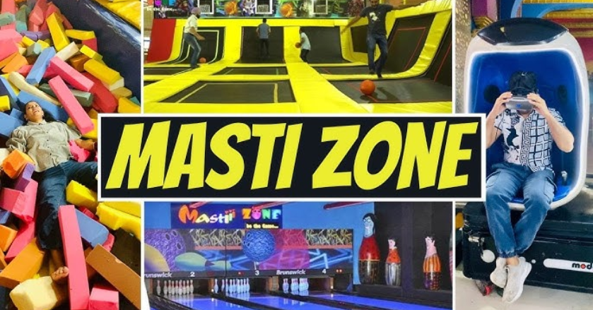 Masti Zone trampoline park in Gurgaon